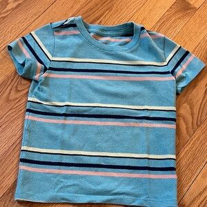 Cat & Jack Multicolor Striped Kids Tee
